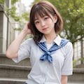 パンツを脱いだ女子校生 8枚目