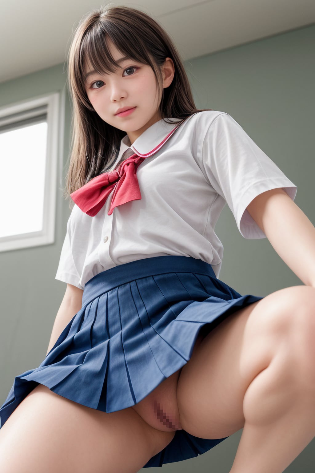 パンツを脱いだ女子校生