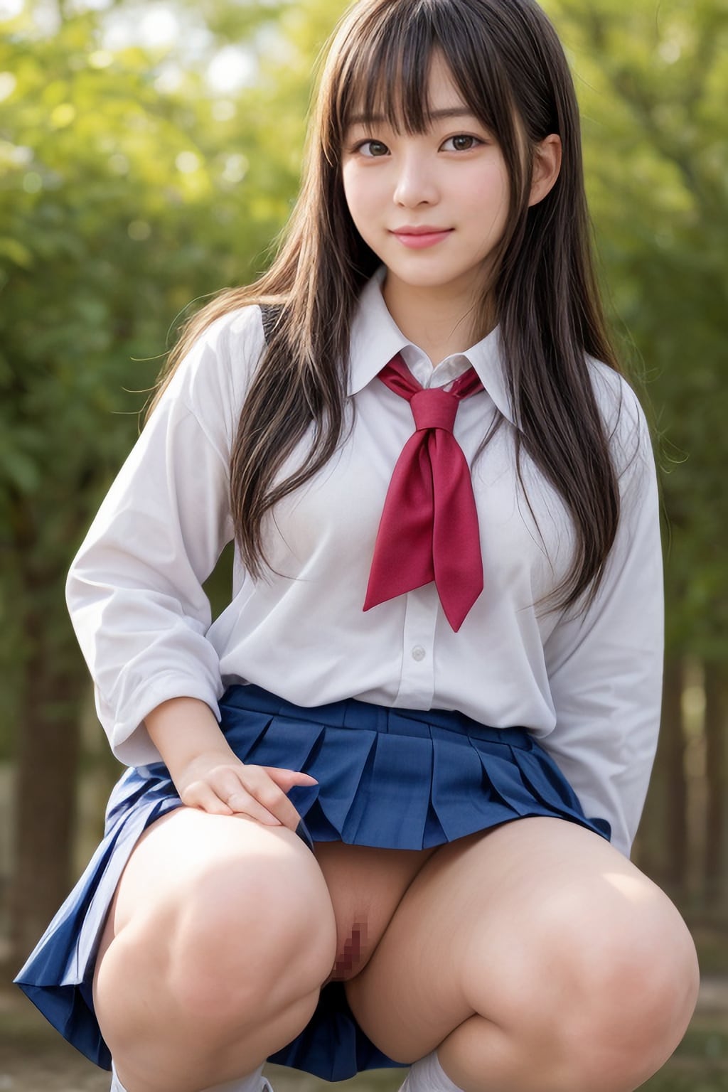 パンツを脱いだ女子校生