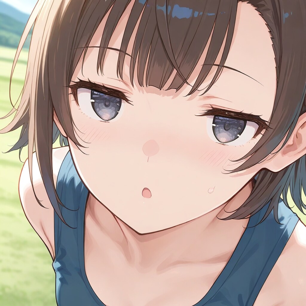 ジト目メグさん4