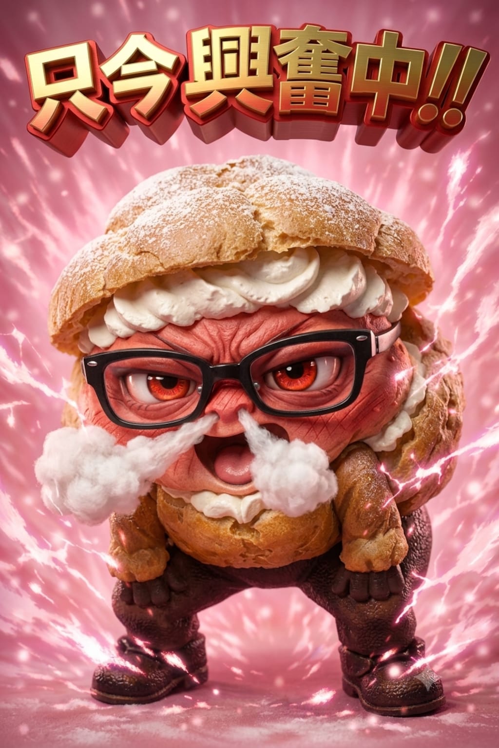 超爆熱！激怒シュークリーム
