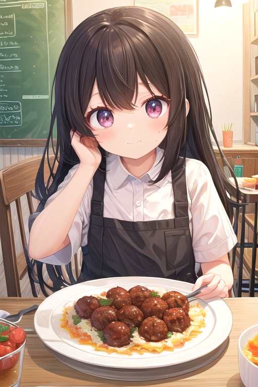 ミートボールを作らない女の子 | の人気AIイラスト・グラビア