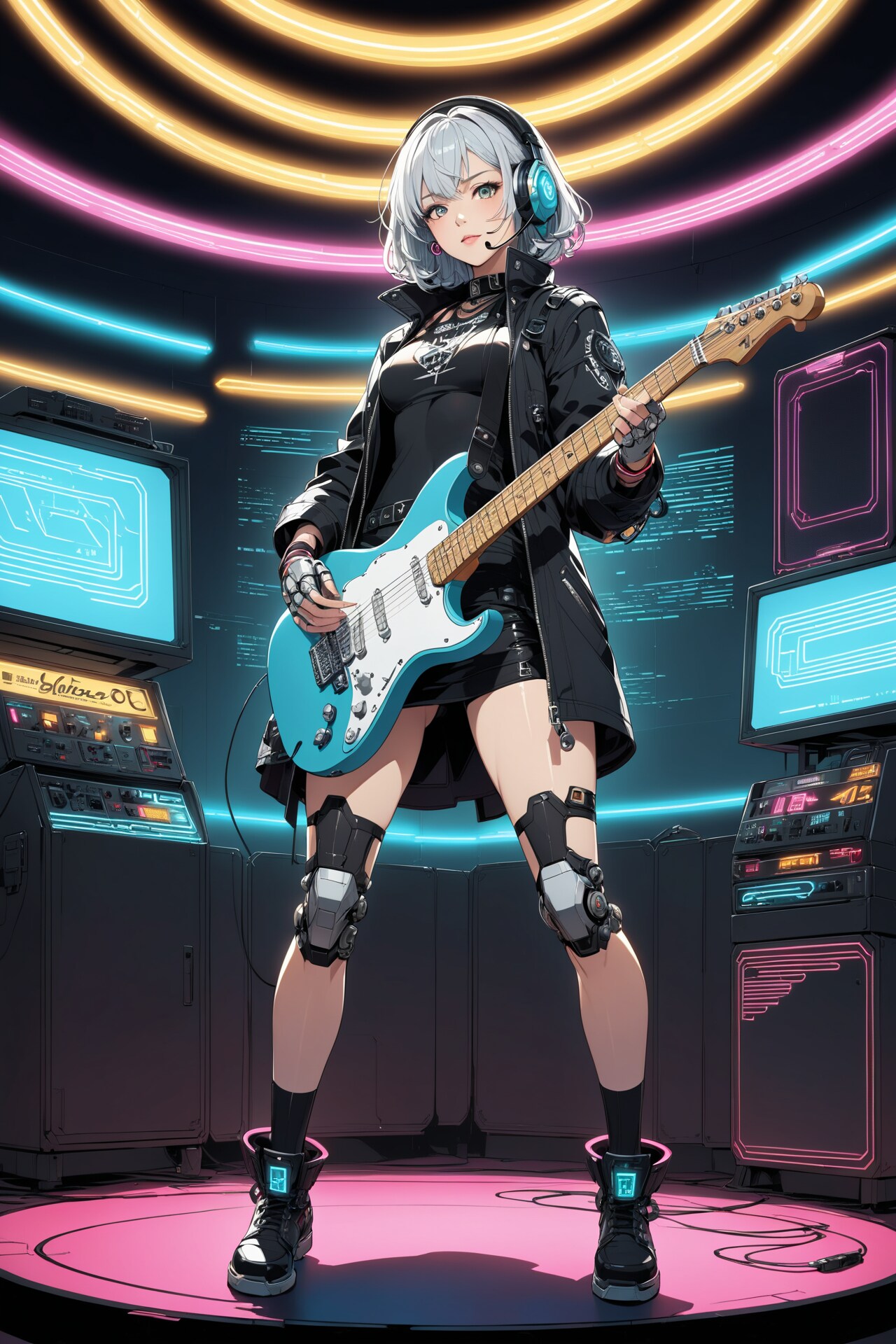 サイバーパンクロック | の人気AIイラスト・グラビア