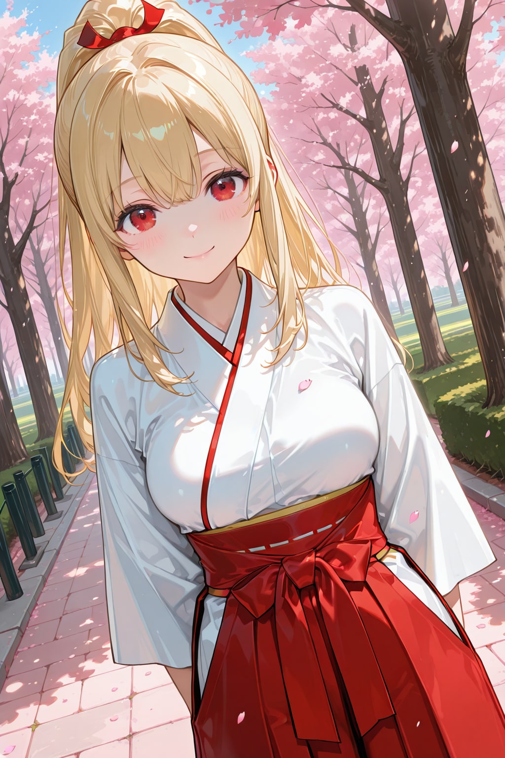 なんか巫女さんぽい…
