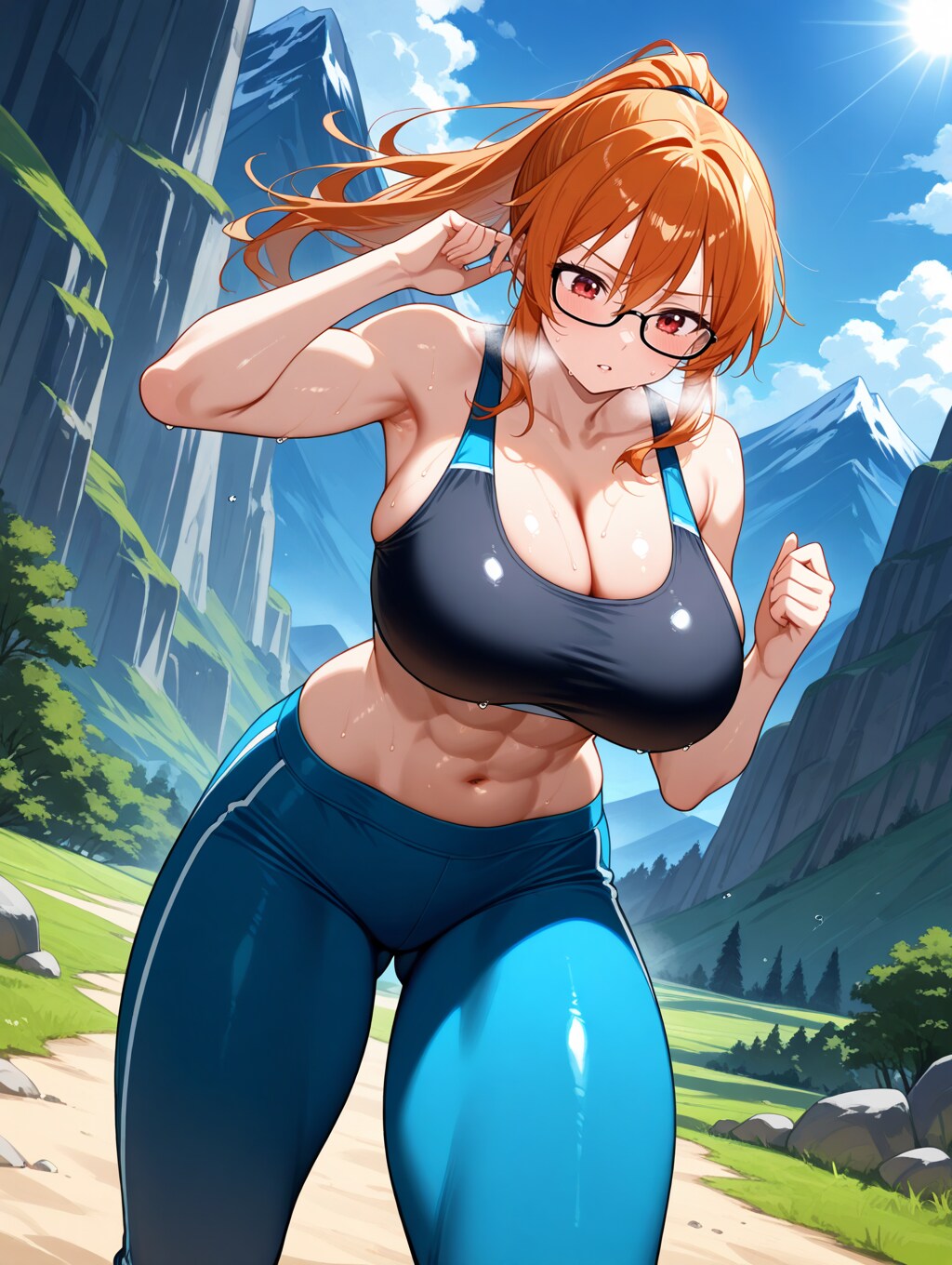 【今日の腹筋】坂道ダッシュ