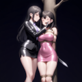 恐怖の愛で百合タイム　越えてはならない一線 2枚目
