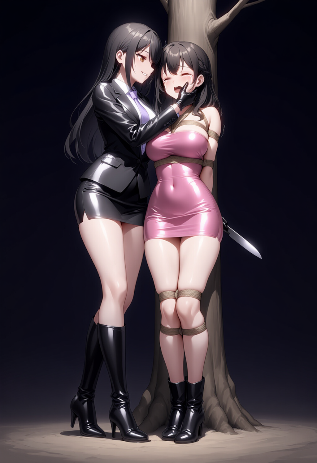 恐怖の愛で百合タイム　越えてはならない一線