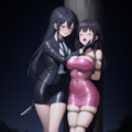恐怖の愛で百合タイム　越えてはならない一線 3枚目