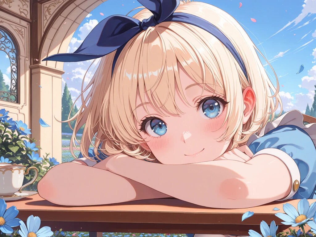 ショートヘアのアリス