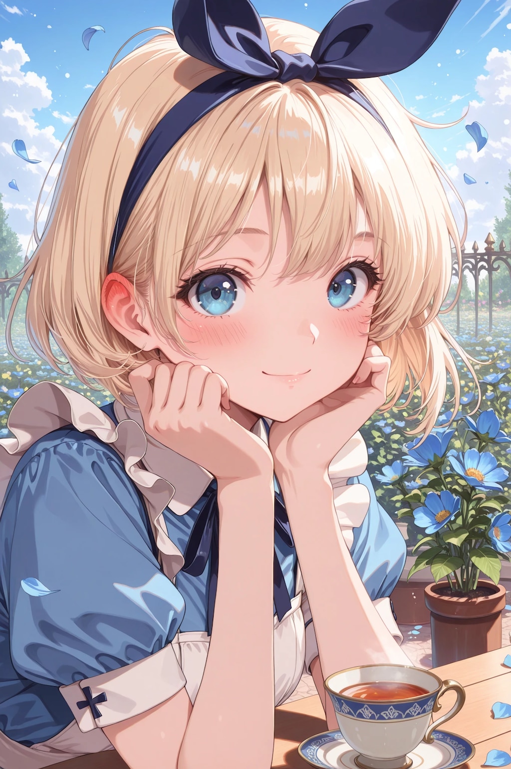 ショートヘアのアリス