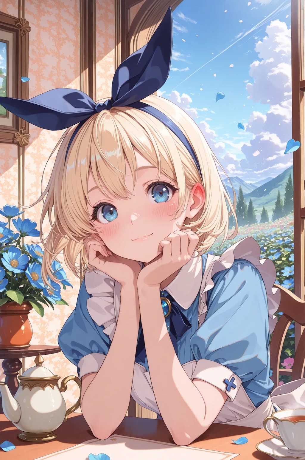 ショートヘアのアリス