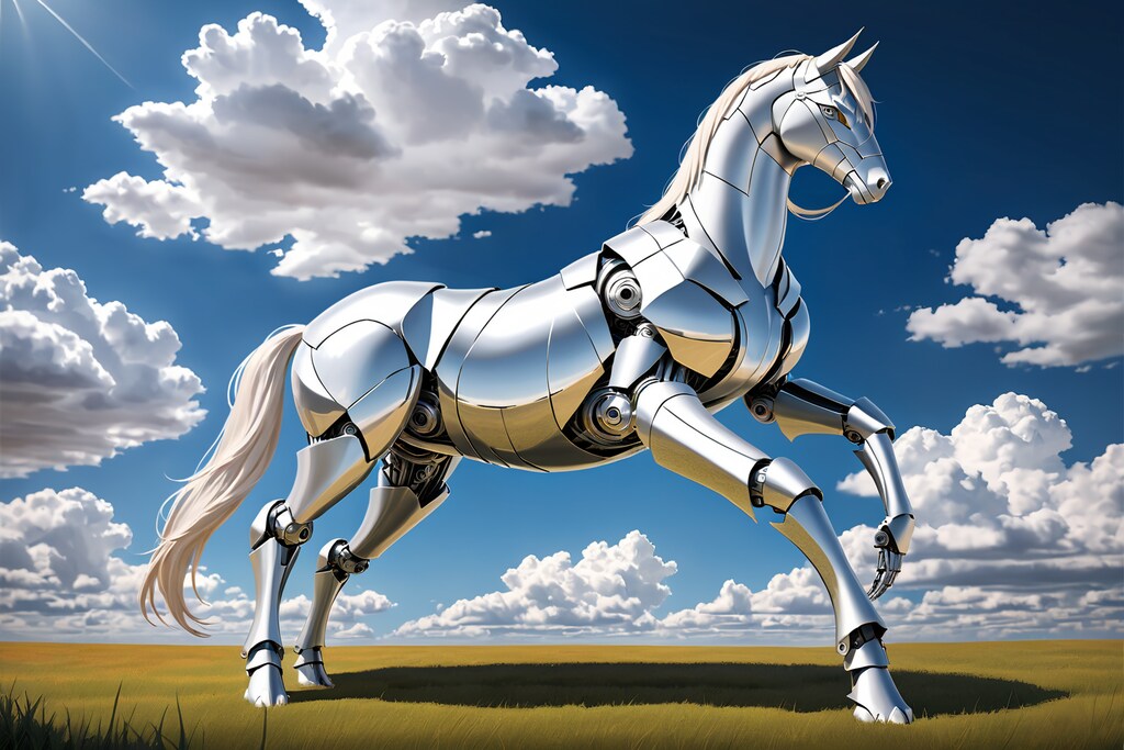 機械仕掛けの馬 その③