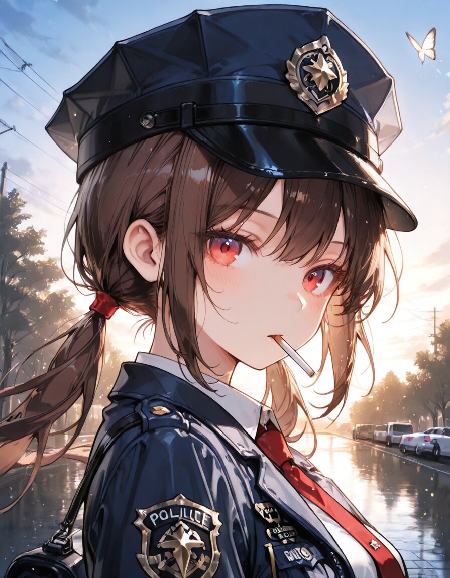 ヤンキー婦警 | の人気AIイラスト・グラビア