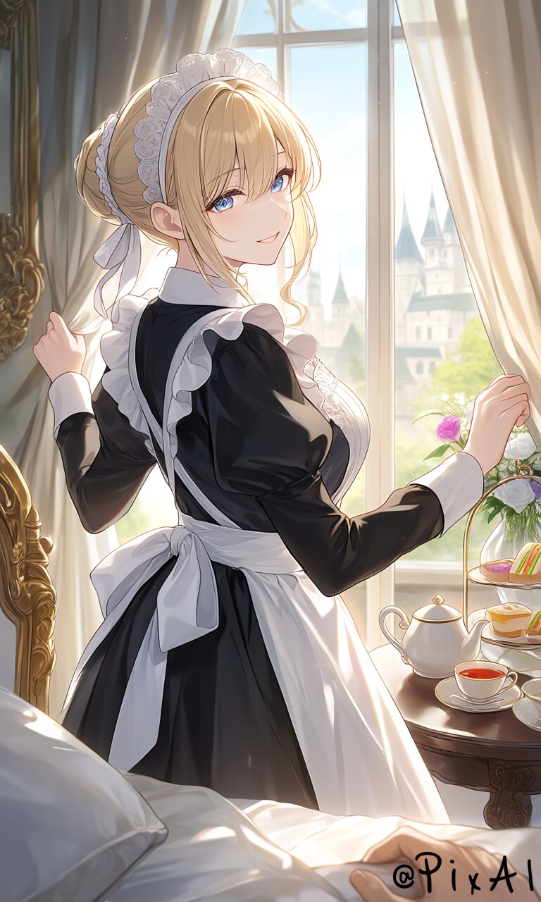 おはようございます、旦那様 | の人気AIイラスト・グラビア