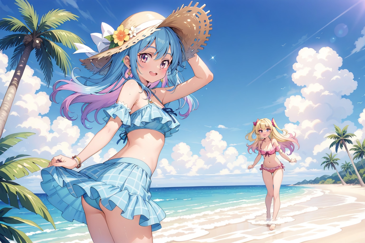 浜にて59 | の人気AIイラスト・グラビア