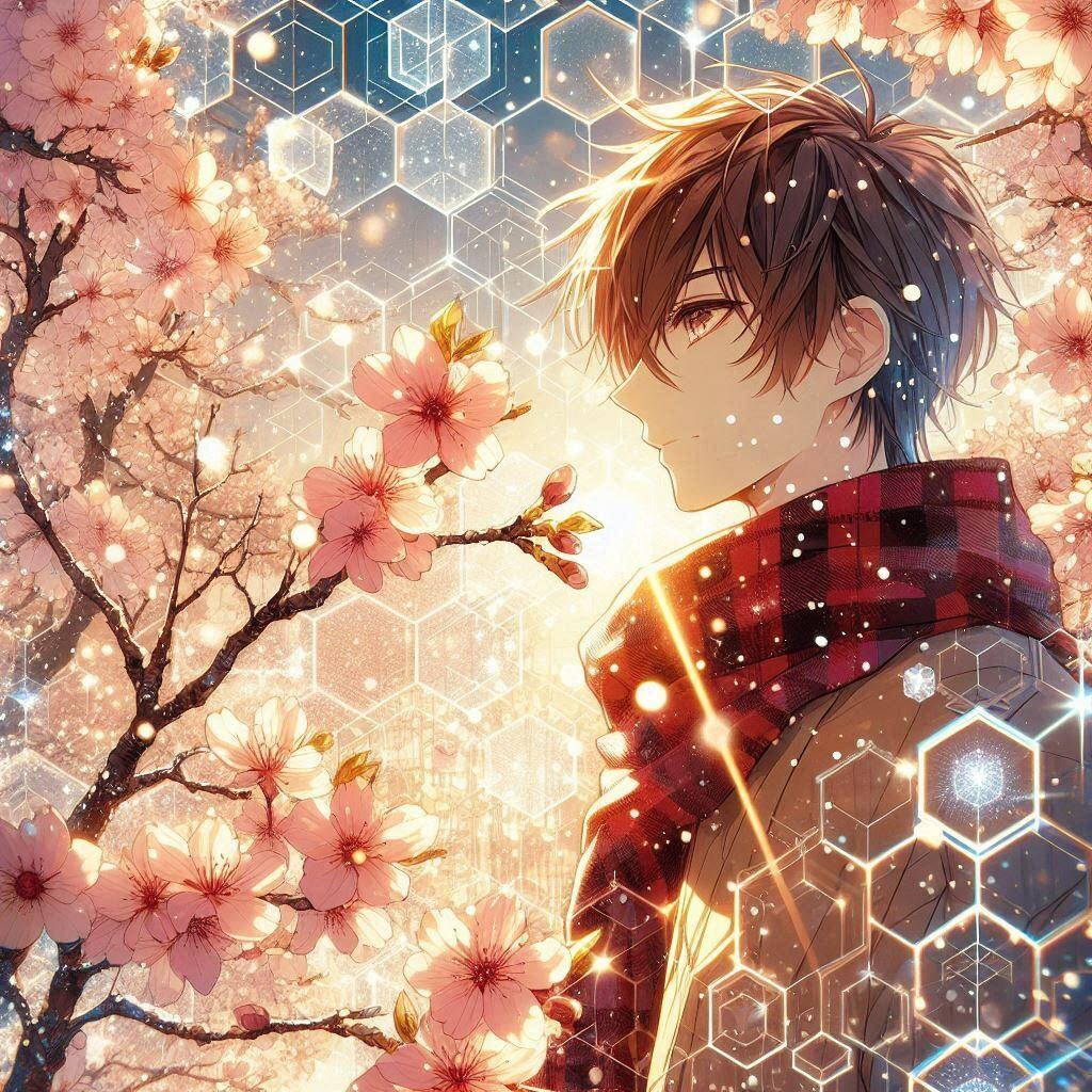 亀甲柄・旅立ち～春の雪