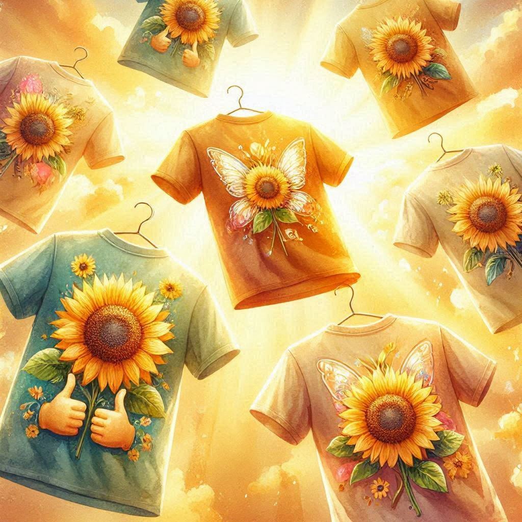 夏のTシャツ妖精