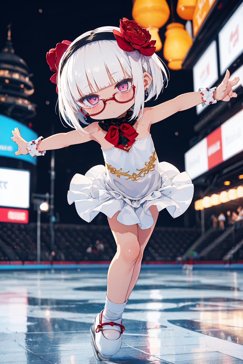 スケートの練習