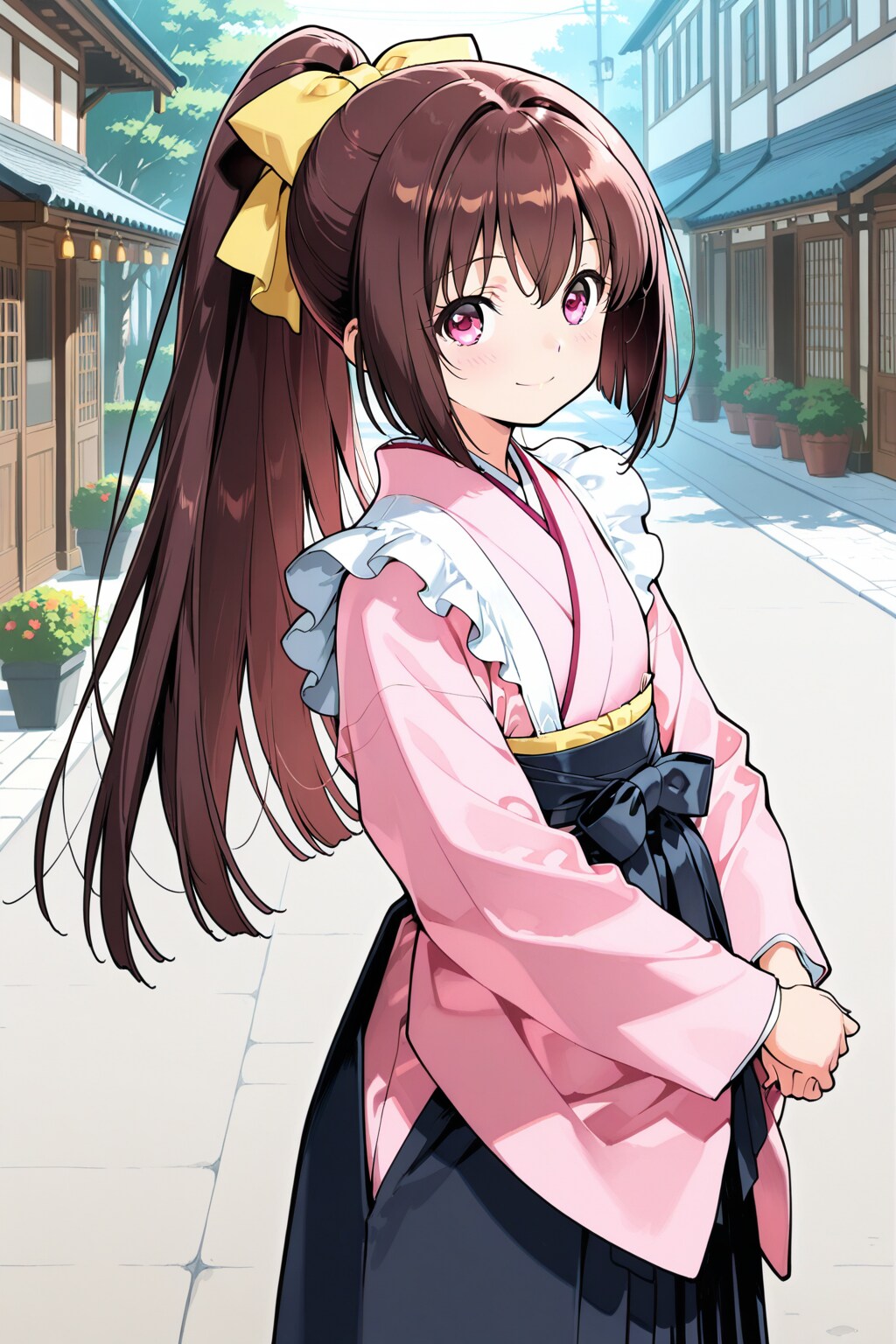 喫茶店の看板娘