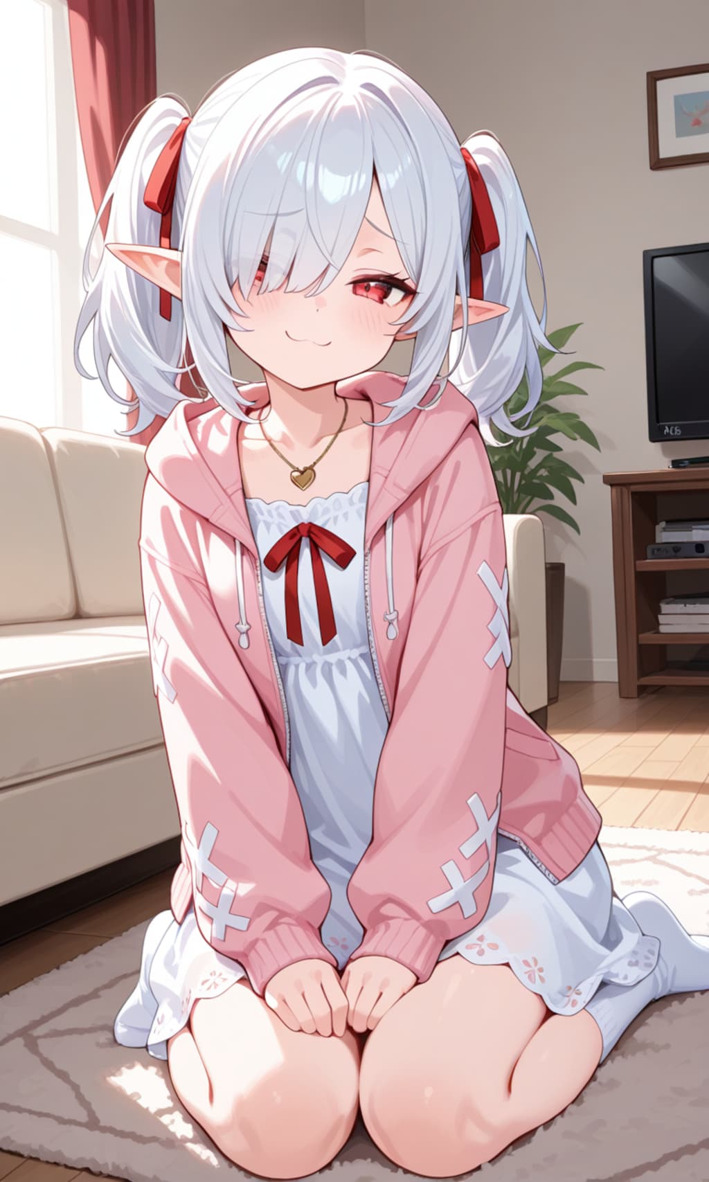 メスガキ顔のシロネさん