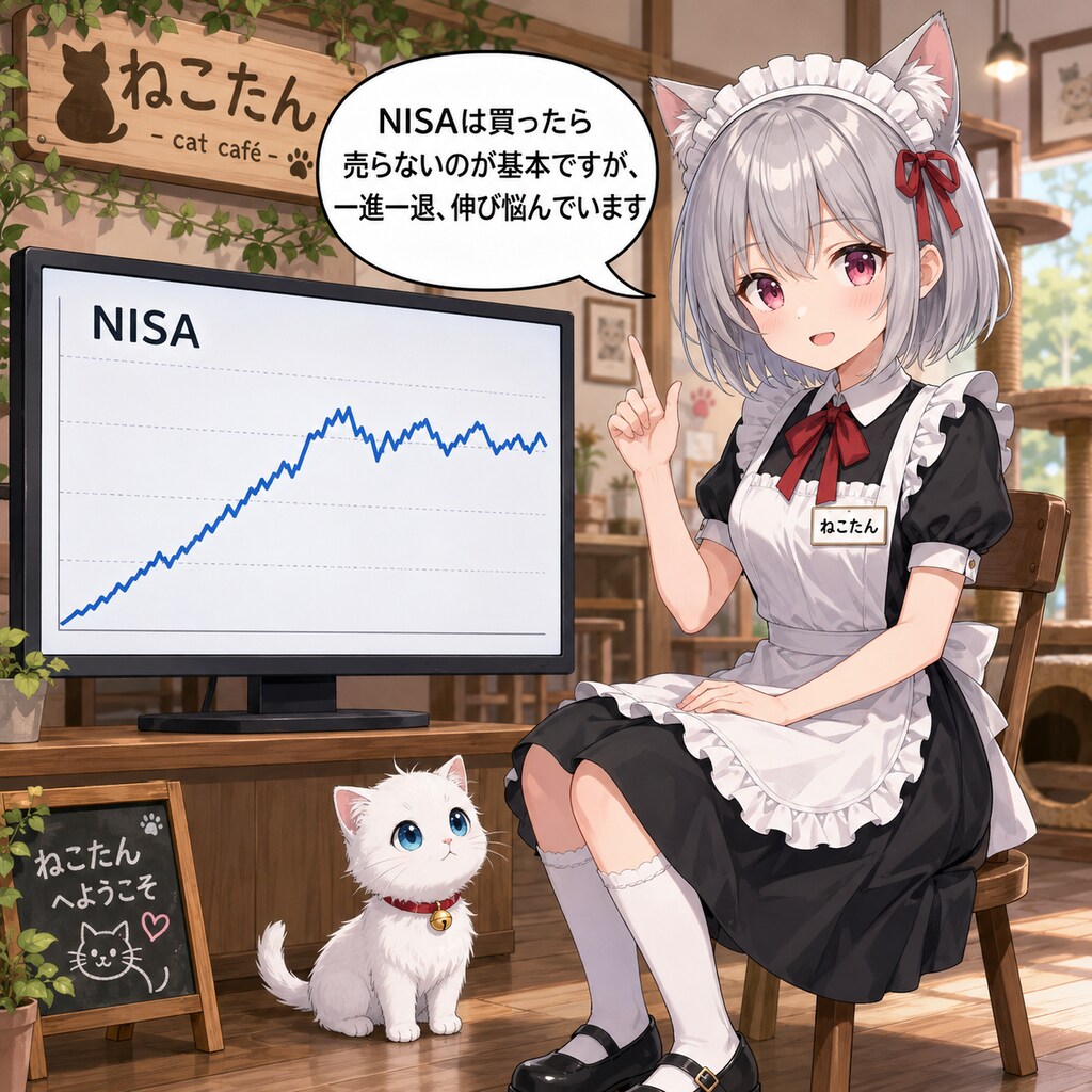 NISAが伸び悩み/ChatGPT