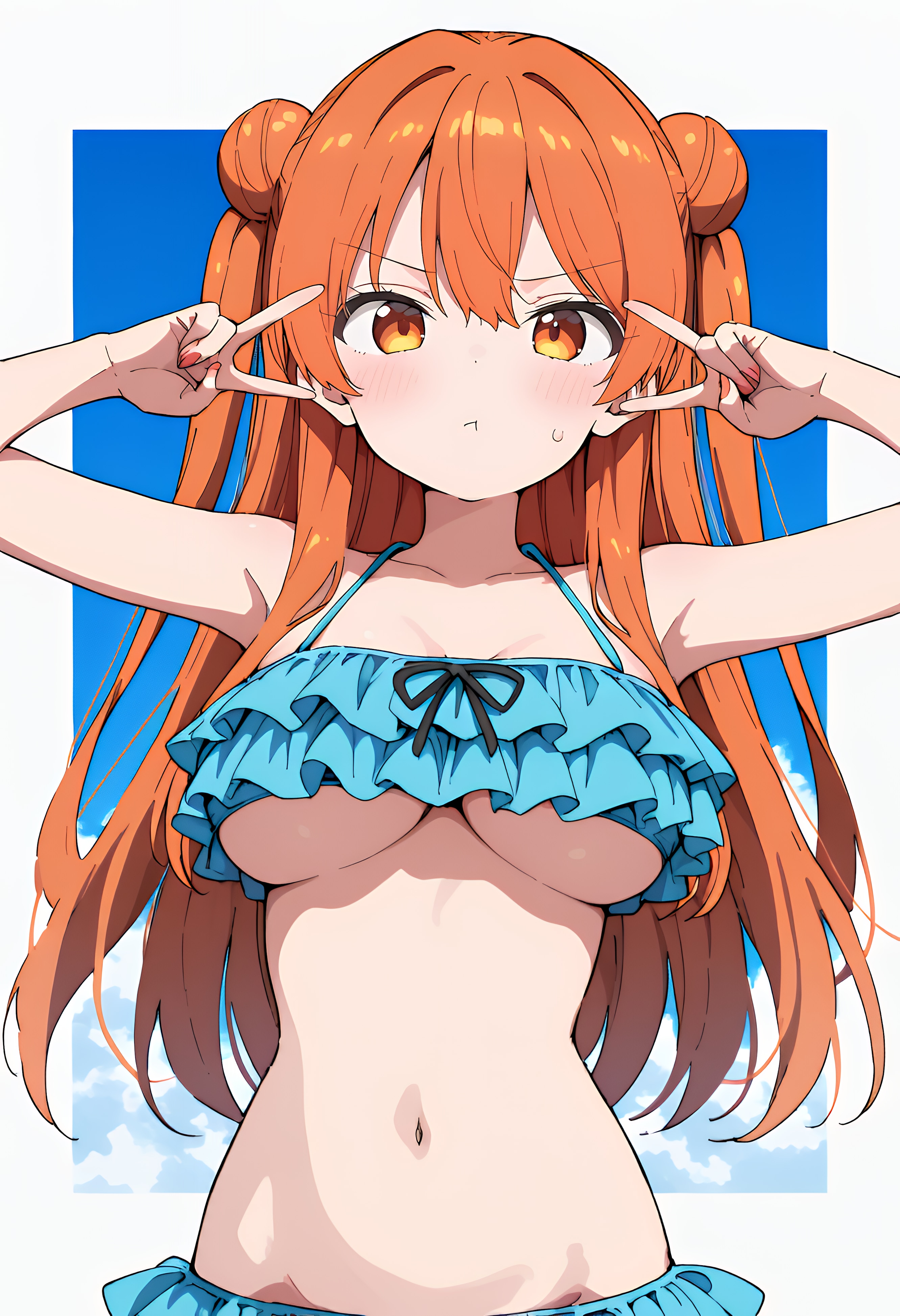 下乳フリルバンドゥ