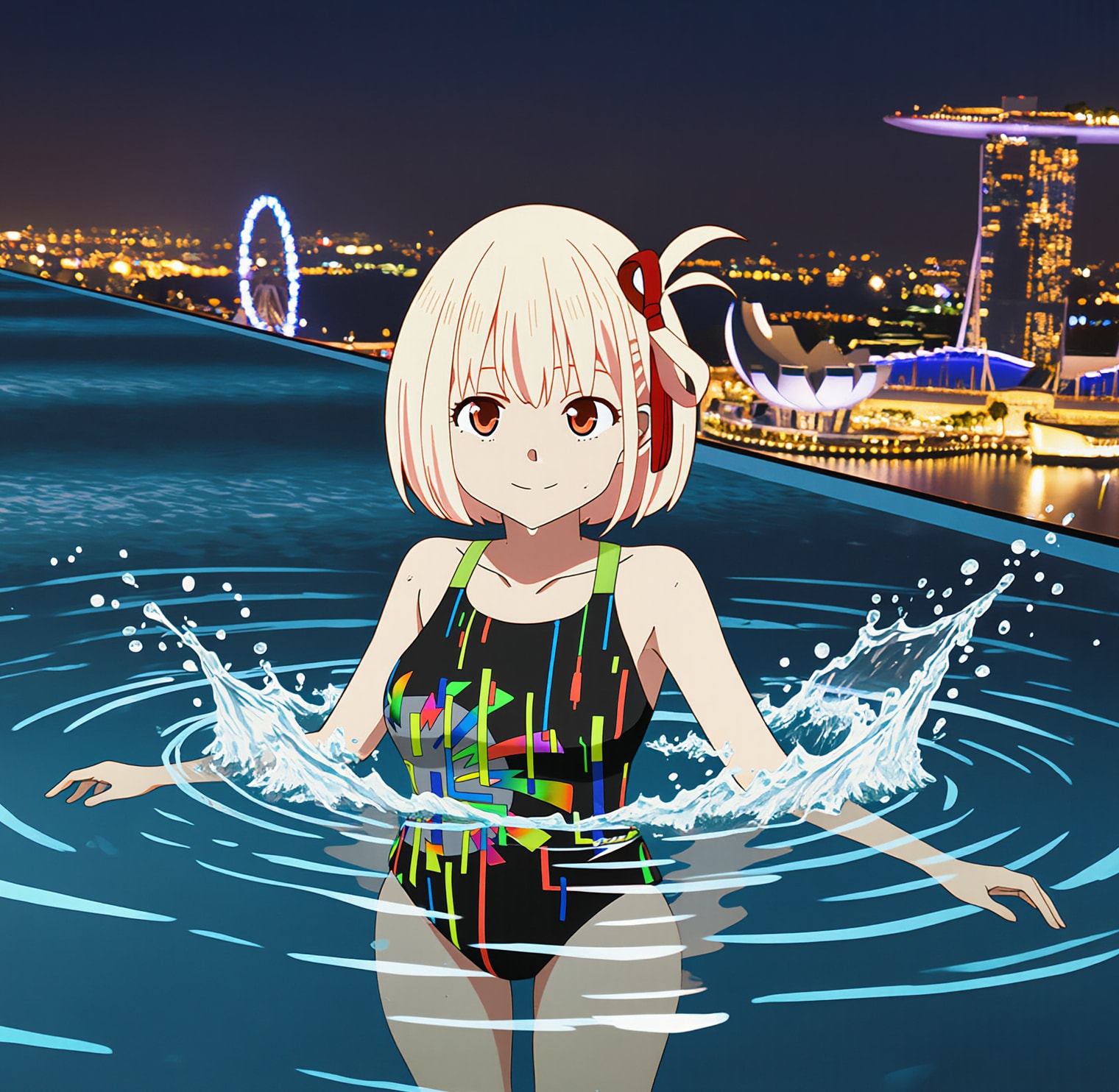 錦木千束の競泳水着姿　詰め合わせ　第２弾