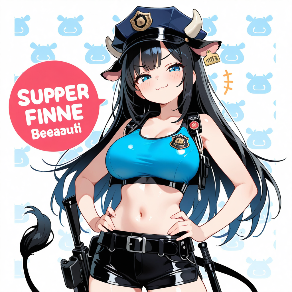 もぉ～っ！！タイホしちゃうぞっ！！