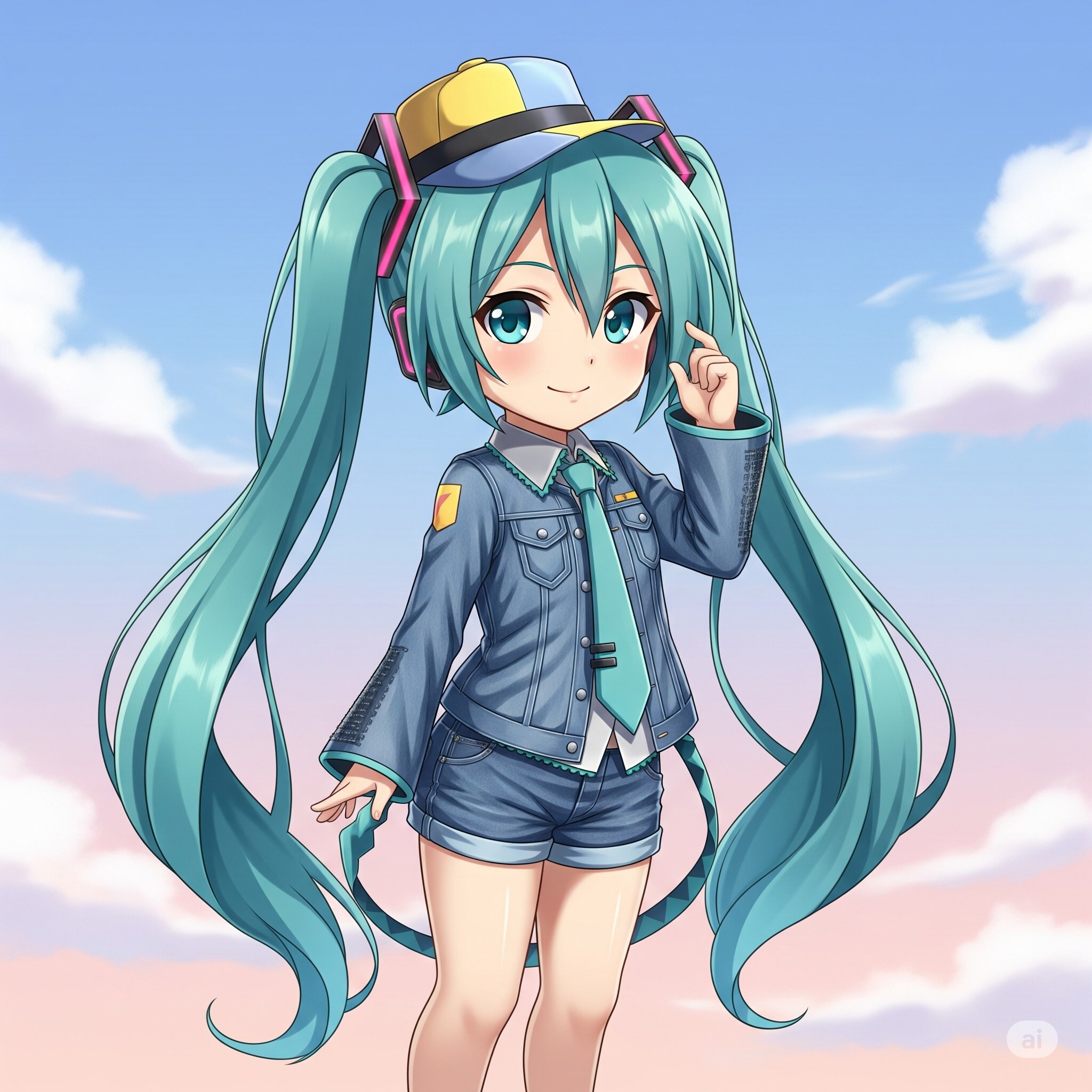 巨乳ミクさん と そうじゃないミクさん | の人気AIイラスト・グラビア