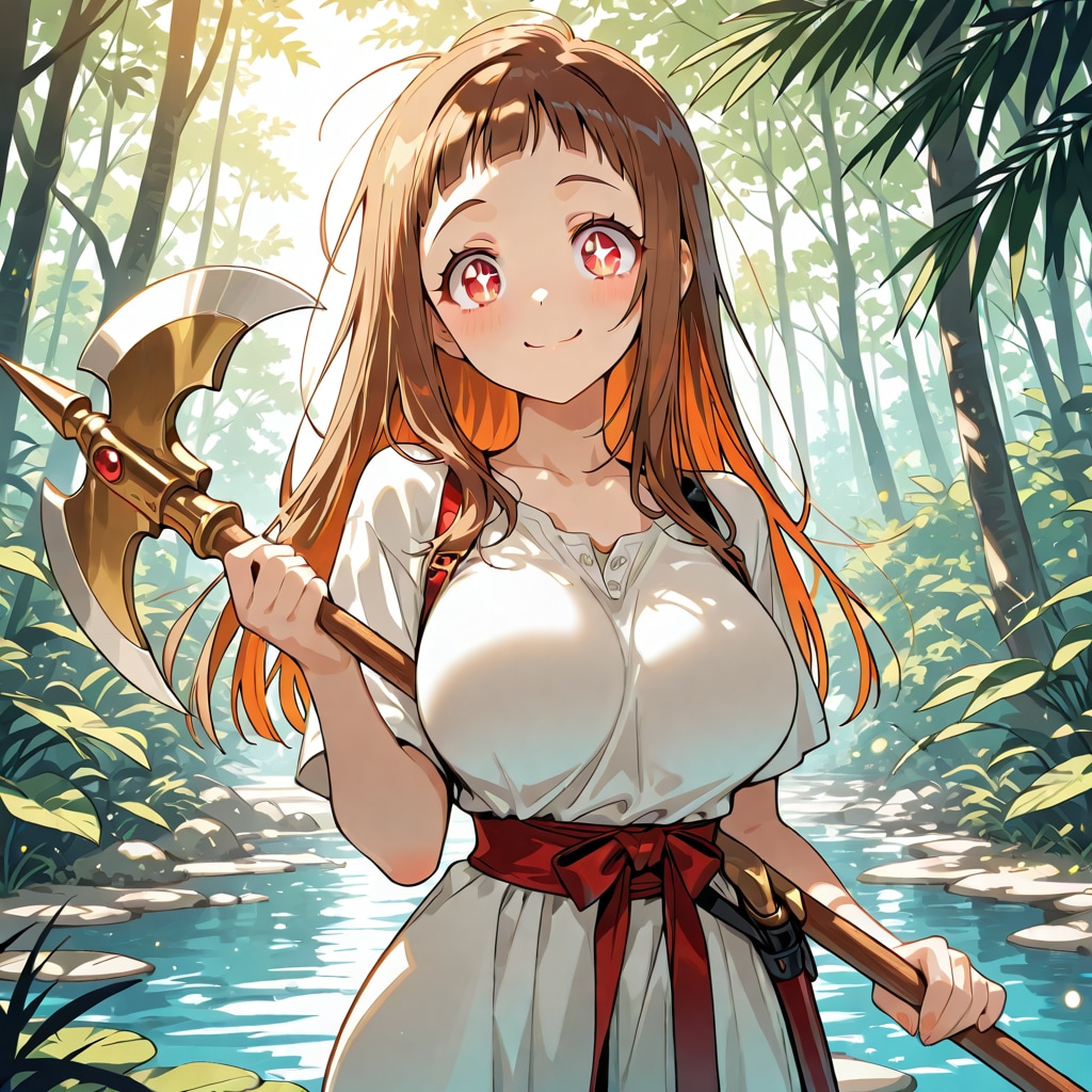この斧　落としましたか？ | の人気AIイラスト・グラビア