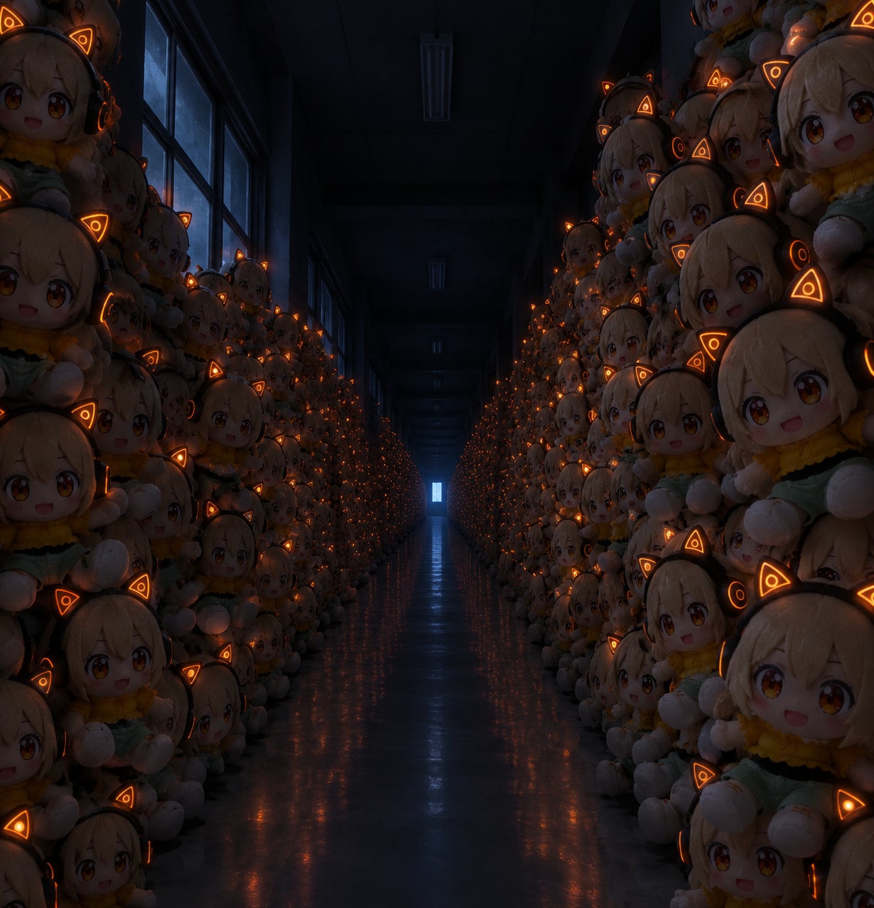 いっぱいのぬいぐるみ