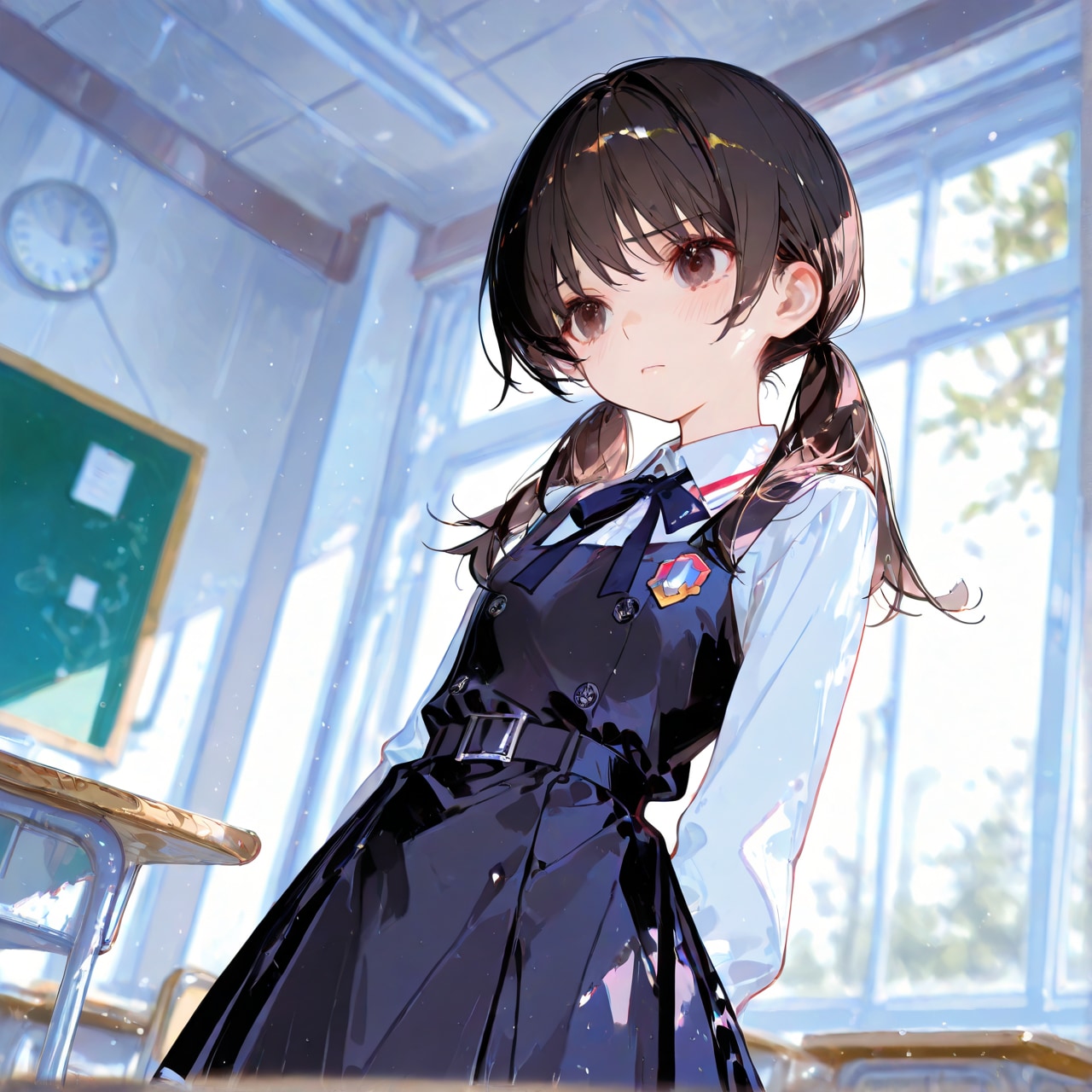 拒否できなかったツインテちゃん