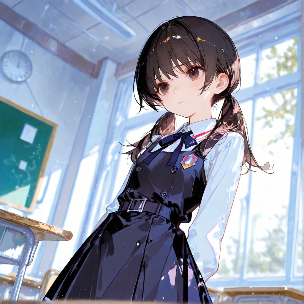 拒否できなかったツインテちゃん