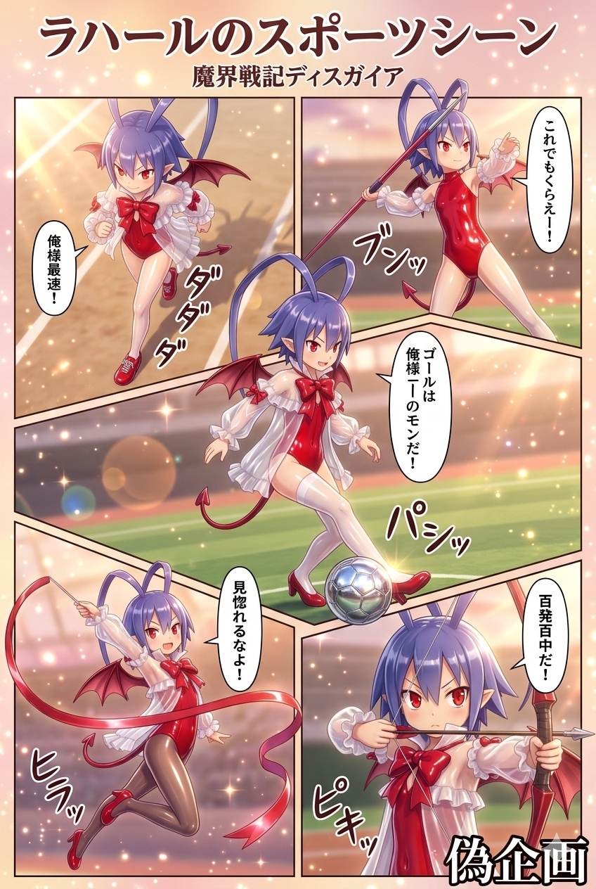 ラハールのスポーツシーン　魔界戦記ディスガイア | の人気AIイラスト・グラビア
