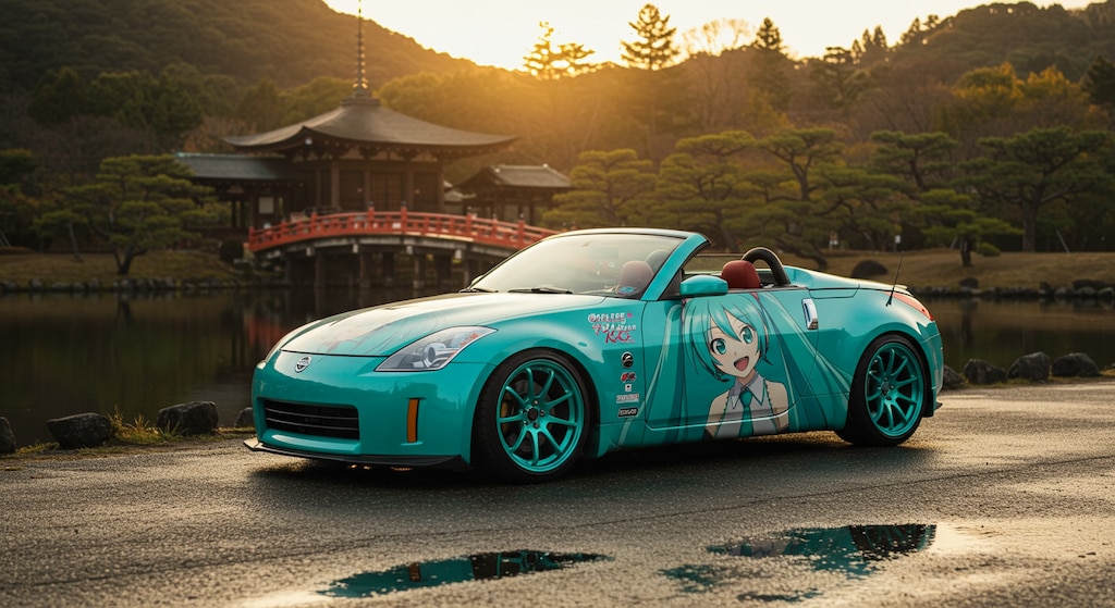 350Zロードスター初音ミク痛車