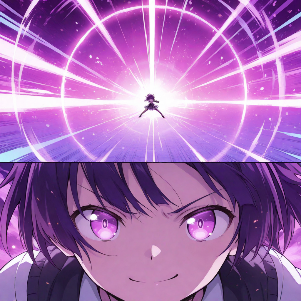 バトルアニメの分割演出