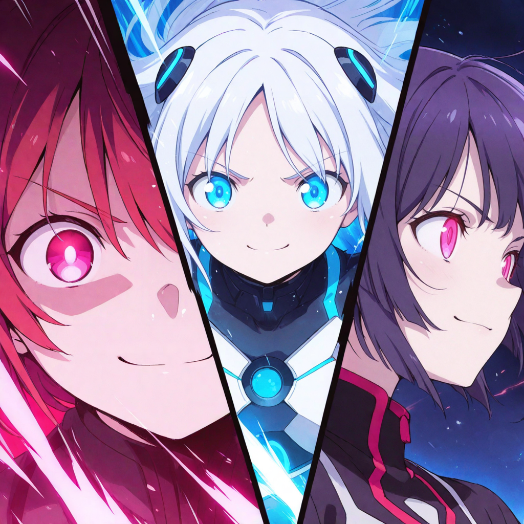 バトルアニメの分割演出