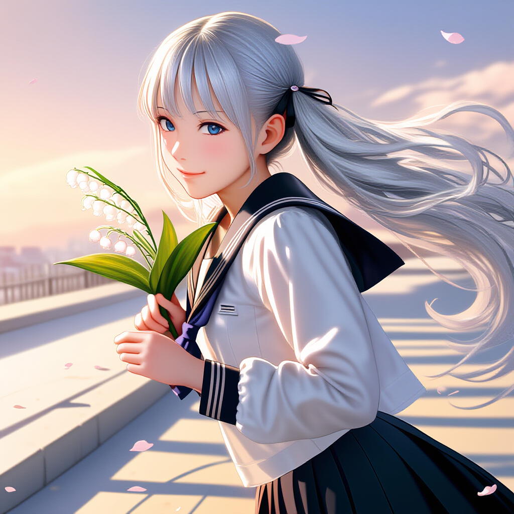 5月の花　鈴蘭(スズラン)