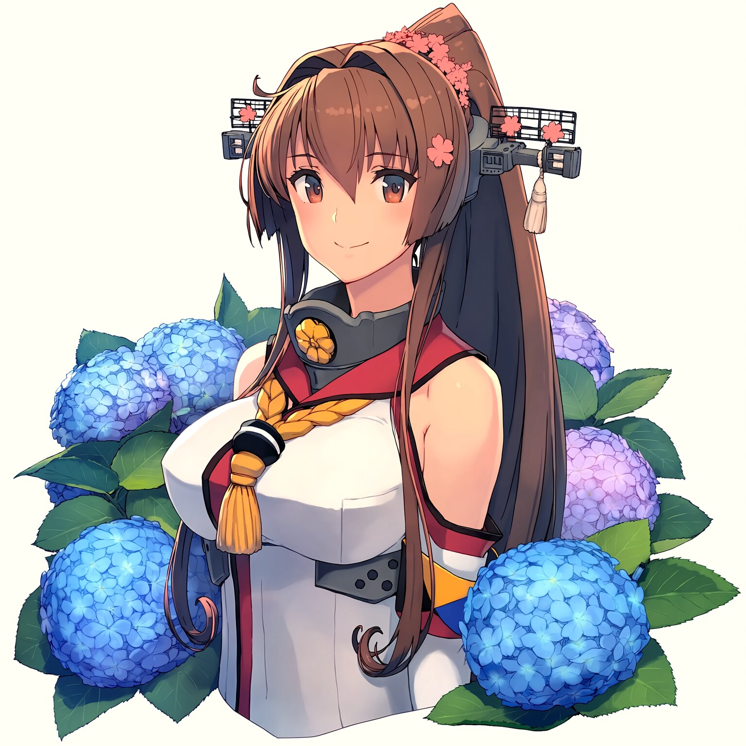 大和と紫陽花