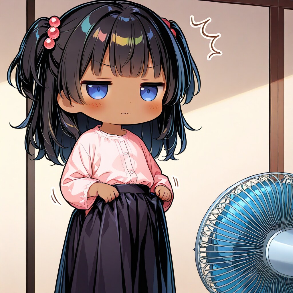 スカートの中を冷やそうとしたこなつちゃん | の人気AIイラスト・グラビア