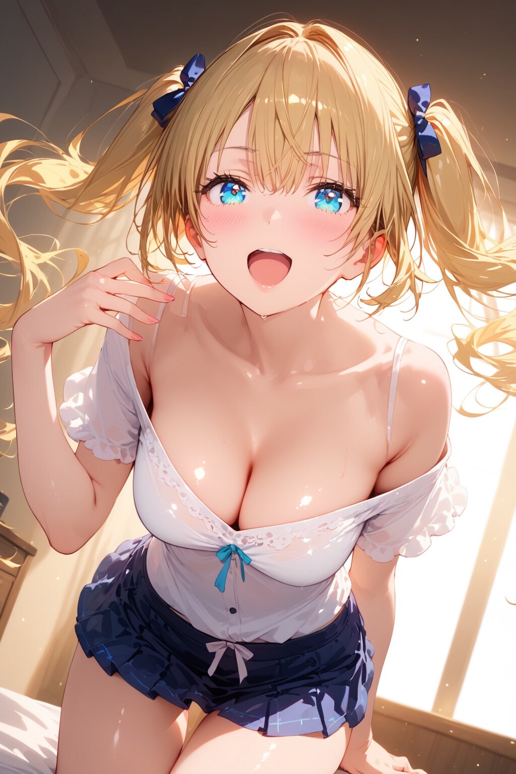 なんかちょっと暑いね♪