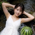 小川で涼む１ 3枚目