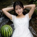 小川で涼む１ 12枚目