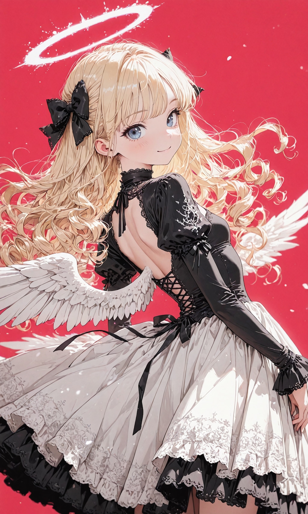 ミラちゃん、ゴシックを装う