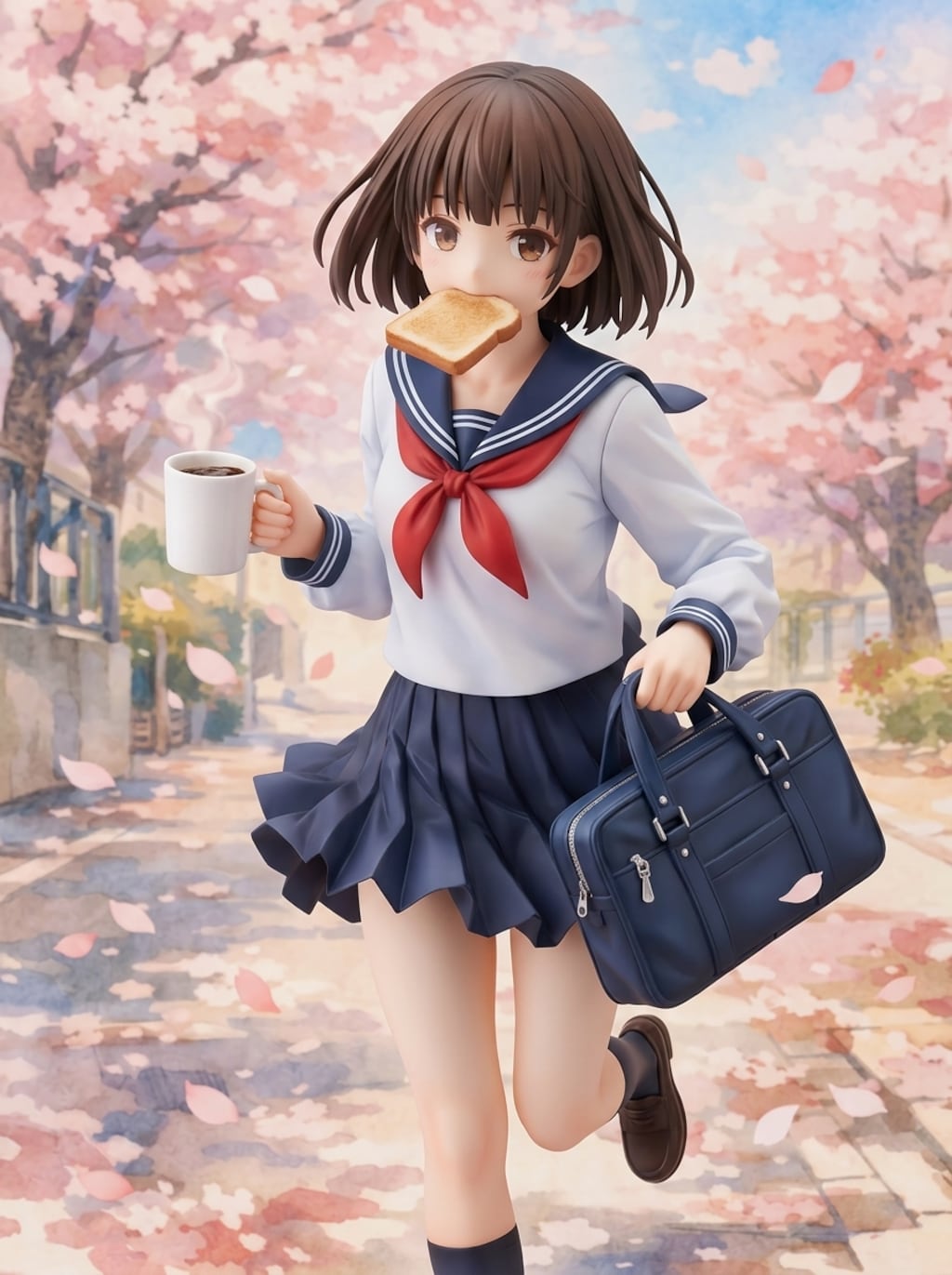 ラブコメ学園登校初日フラグ少女　フィギア