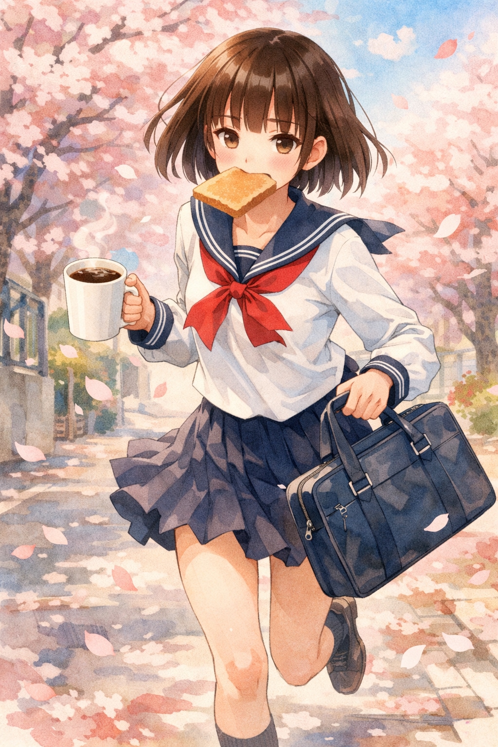 ラブコメ学園登校初日フラグ少女　フィギア