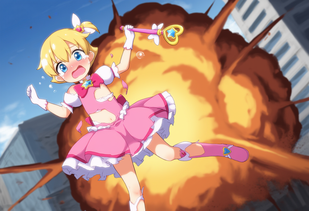 盛大にやらかしてしまう魔法少女