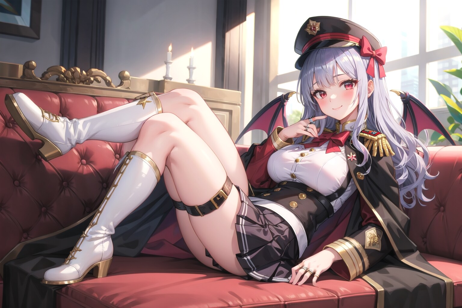 女王陛下の軍服姿