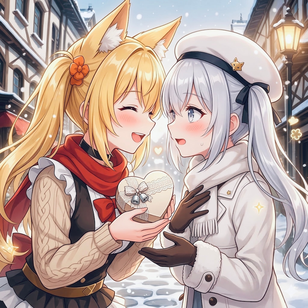 パヤマさんのエレーナちゃんにバレンタインのお返し