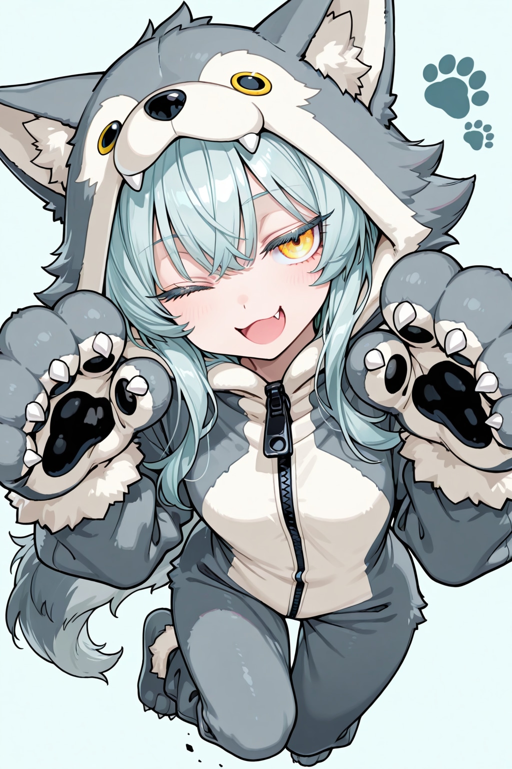 おおかみちゃん🐺 | の人気AIイラスト・グラビア